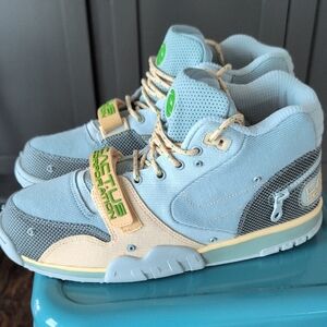 Cactus Jack by Travis Scott Gray and Cream Sneakers